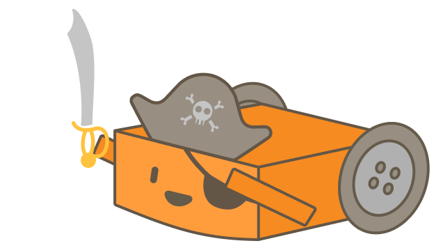 Mascote Br.ino Pirata